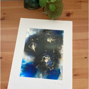 New Original Signed Artwork Alcohol Ink on Paper